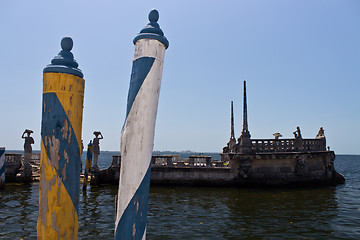 Image showing Renaissance style luxury ship dock 
