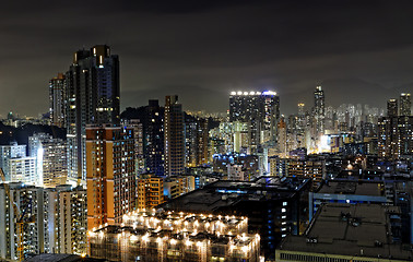 Image showing hong kong night