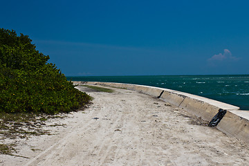 Image showing Path along the ocean