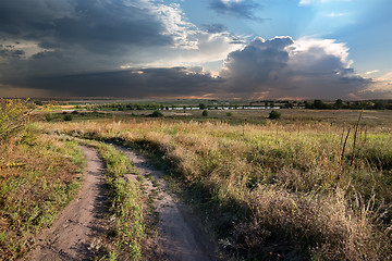 Image showing Road in countryside