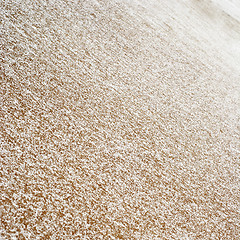 Image showing snow on the sand  background