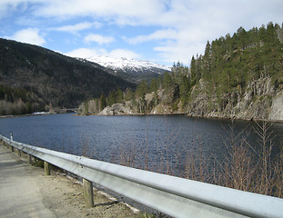 Image showing Numedal river, Norway