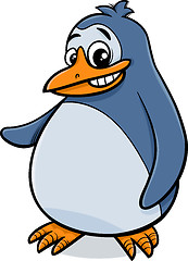 Image showing penguin bird cartoon illustration