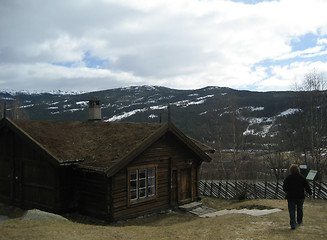 Image showing Old building in Numedal, Norway