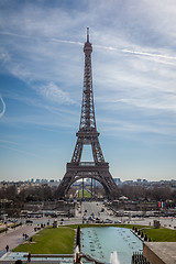 Image showing Eiffel Tower in Paris