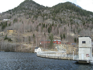 Image showing Norwegian hydroelectrical dam