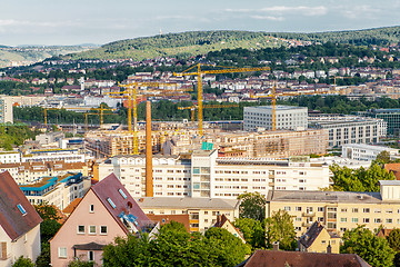 Image showing Scenic rooftop view of Stuttgart, Germany