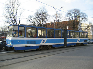 Image showing Tram in Tallinn, Estonia