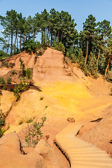 Image showing Roussillon ochres