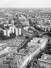 Image showing  Berlin aerial view 