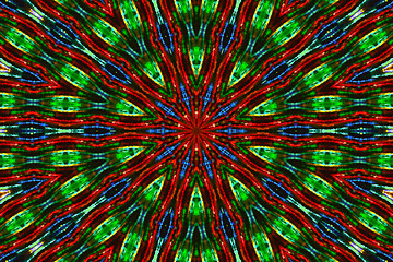 Image showing Bright abstract pattern