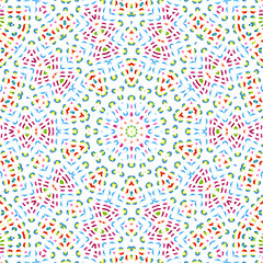 Image showing Abstract color pattern on white