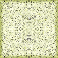 Image showing Vintage concentric pattern