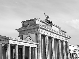 Image showing  Brandenburger Tor Berlin 