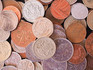 Image showing UK Pound coin