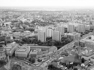 Image showing  Berlin aerial view 