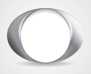 Image showing Abstract circle O shape logo design