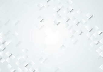 Image showing Light grey tech vector background