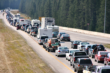 Image showing Traffic jam