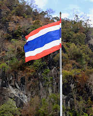 Image showing the flag of Thailand