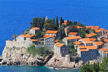 Image showing Sveti Stefan islet