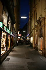 Image showing Vienna at night