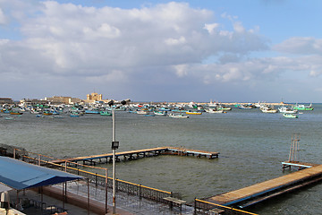 Image showing Alexandria harbour