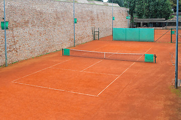 Image showing Tennis court