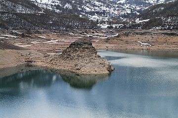 Image showing Piva lake Montenegro