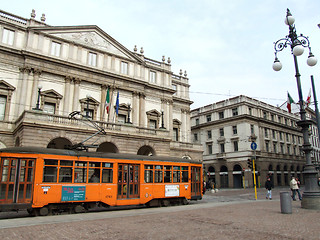 Image showing La Scala opera in Milano