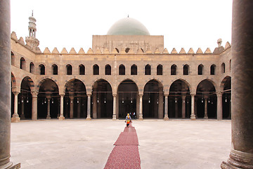 Image showing Mosque courtyard