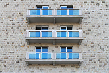 Image showing Balconies