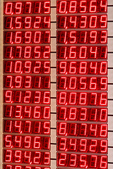 Image showing Exchange Rate Board