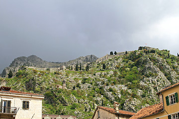 Image showing Kotor castle