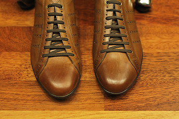 Image showing Brown shoes