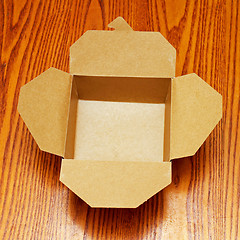 Image showing Empty box carton