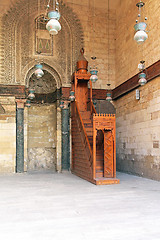 Image showing Wooden Minbar