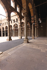 Image showing Mosque arcaded corridor