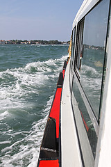 Image showing Boat at sea