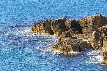 Image showing Rocky shore