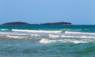 Image showing sea waves