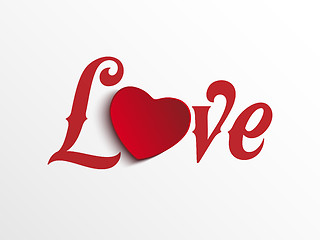 Image showing Valentine Day I Love you Heart