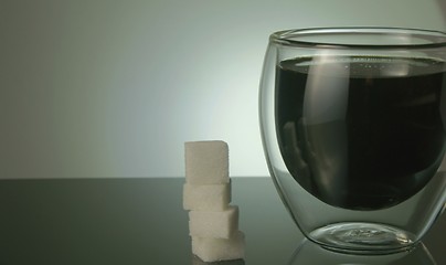 Image showing a glass with cola