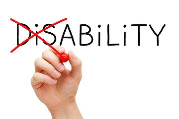 Image showing Ability Not Disability