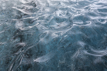 Image showing Solid ice background