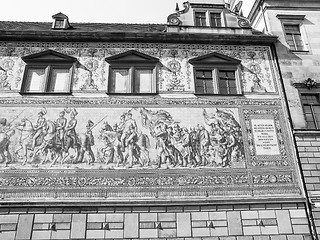 Image showing  Fuerstenzug Procession of Princes in Dresden, Germany 