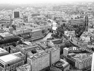 Image showing  Berlin aerial view 