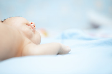 Image showing Sleeping infant