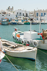 Image showing Naoussa harbor