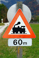 Image showing traffic sign attention train